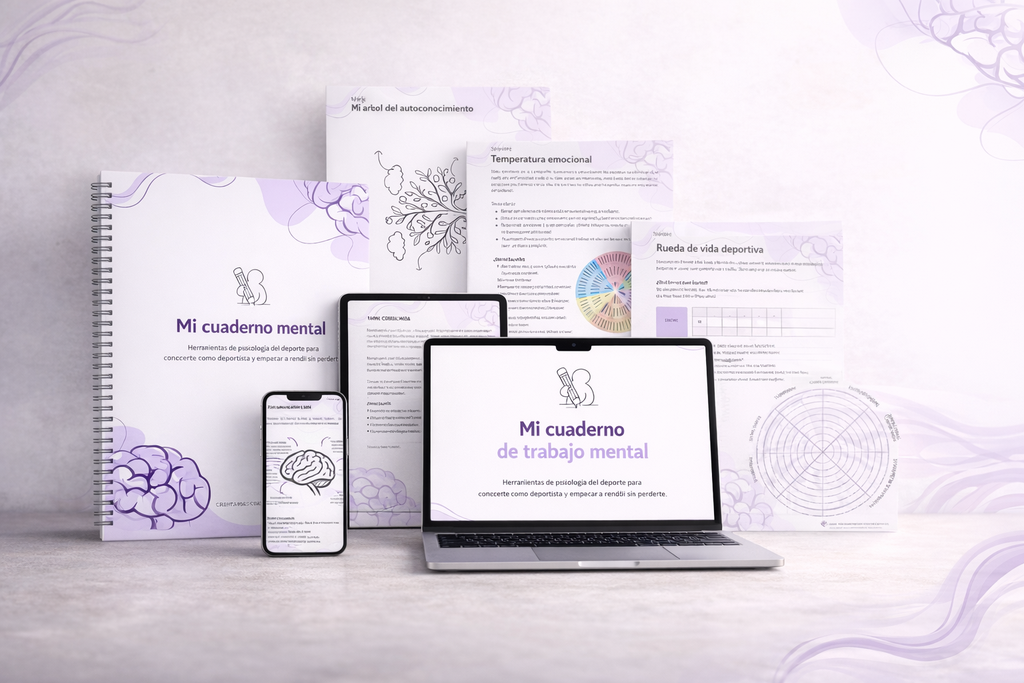 Mi cuaderno de trabajo mental: herramientas de psicologia del deporte