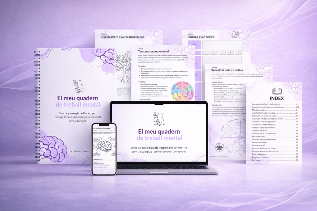 El meu quadern de treball mental: eines de psicologia de l'esport.